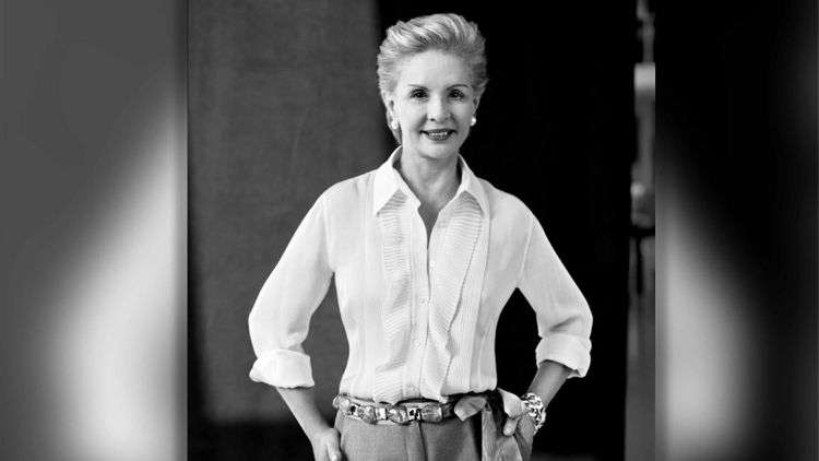 Carolina Herrera diseñadora de moda venezolana